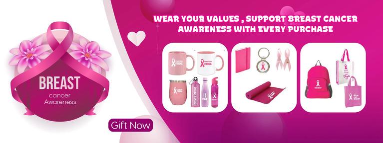 Promotional Gifts for breast cancer awareness program in Riyadh